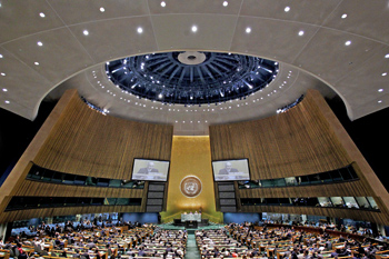 U.N. General Assembly Punctuated By Wrangling, Occasional Weirdness U.N. General Assembly Punctuated By Wrangling, Occasional Weirdness