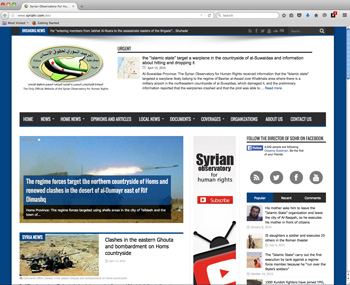 U.K.-Based Outfit Attempts to Fill Black Hole of Information in Syria U.K.-Based Outfit Attempts to Fill Black Hole of Information in Syria