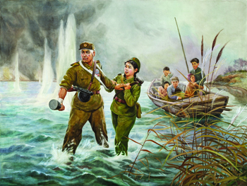 Rare Exhibit Uncovers Surprises Inside Propaganda-Laden Hermit Kingdom Rare Exhibit Uncovers Surprises Inside Propaganda-Laden Hermit Kingdom