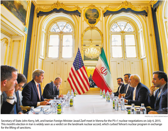 Hardliners Fight to Unseat Iran’s Moderate President in Critical Election Hardliners Fight to Unseat Iran’s Moderate President in Critical Election