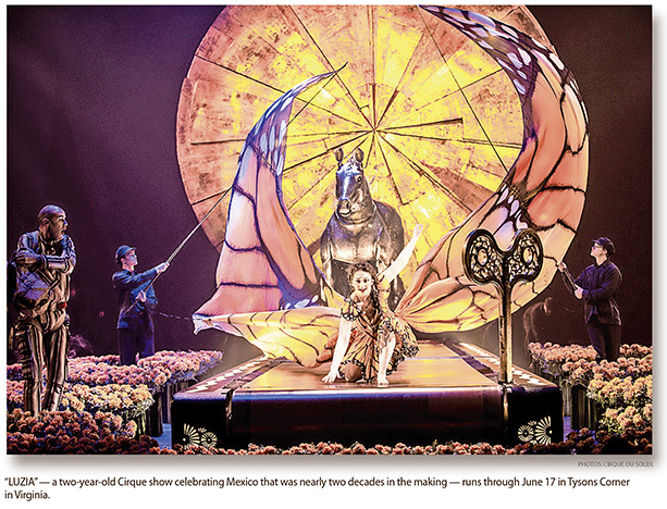 Cirque du Soleil’s ‘LUZIA’ Creates Surreal Mexican Dreamscape Cirque du Soleil’s ‘LUZIA’ Creates Surreal Mexican Dreamscape