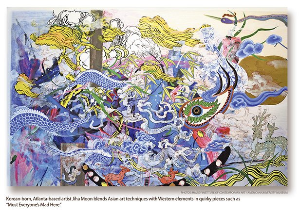 Korean-Born, Atlanta-Based Artist Mixes Familiar with Foreign in Asian-Western Fusion Korean-Born, Atlanta-Based Artist Mixes Familiar with Foreign in Asian-Western Fusion