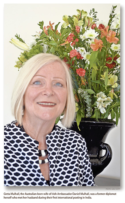 Australian-Born Wife of Irish Ambassador Is Citizen of the World Australian-Born Wife of Irish Ambassador Is Citizen of the World