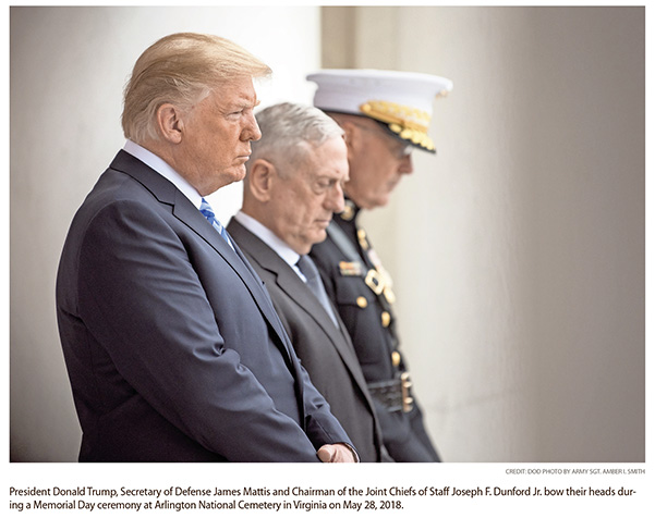 Defense Secretary Mattis Quietly Survives Trump’s Purges with Mixed Record Defense Secretary Mattis Quietly Survives Trump’s Purges with Mixed Record