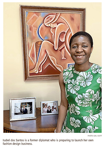 Mozambican Wife, a Former Diplomat, Enters World of High Fashion Mozambican Wife, a Former Diplomat, Enters World of High Fashion