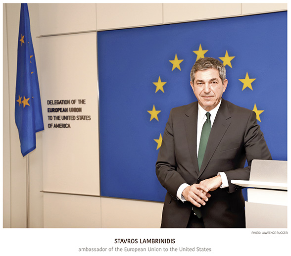 European Union’s New Envoy Says Bloc Will Weather Transatlantic Storm European Union’s New Envoy Says Bloc Will Weather Transatlantic Storm