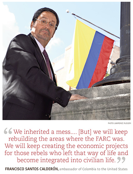 Envoy Says Government Is Sticking by FARC Peace Deal — and Venezuelan Refugees Envoy Says Government Is Sticking by FARC Peace Deal — and Venezuelan Refugees