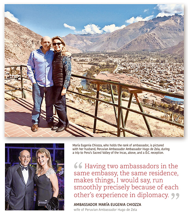 Peruvian Ambassador and His Ambassador Wife Pull Double-Duty Diplomacy Peruvian Ambassador and His Ambassador Wife Pull Double-Duty Diplomacy