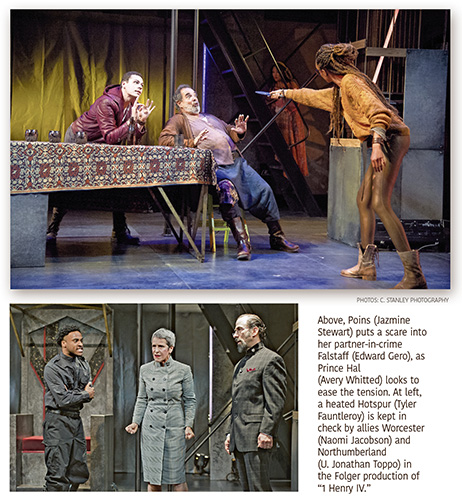 ‘1 Henry IV’ Depicts Journey of Young Hal from Bar to Throne to Battlefield ‘1 Henry IV’ Depicts Journey of Young Hal from Bar to Throne to Battlefield
