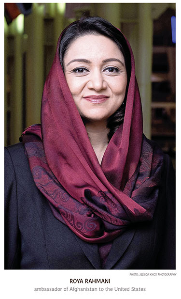 Afghanistan’s First Female Ambassador to U.S. Insists Peace Is Still Possible Afghanistan’s First Female Ambassador to U.S. Insists Peace Is Still Possible