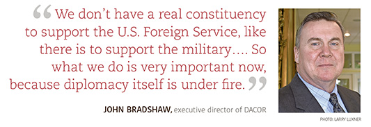 Organization for Foreign Affairs Professionals Worries About State of U.S. Diplomacy Organization for Foreign Affairs Professionals Worries About State of U.S. Diplomacy