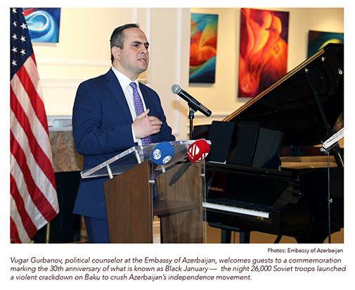 Azerbaijan Commemorates 30th Anniversary of ‘Black January’ Azerbaijan Commemorates 30th Anniversary of ‘Black January’