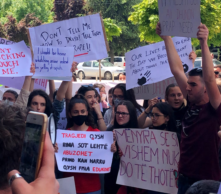 Amid outrage over sex abuse cases, #MeToo trend catches on in Kosovo Amid outrage over sex abuse cases, #MeToo trend catches on in Kosovo