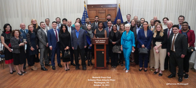 National Press Club holds embassy press attaché mixer National Press Club holds embassy press attaché mixer